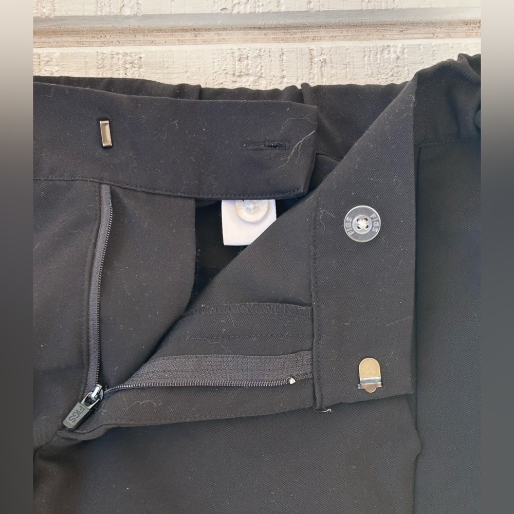 Figs Technical Collection Zip‎ Fly Scrub Pants Straight Leg Slit Hem Size XS - Picture 5 of 12